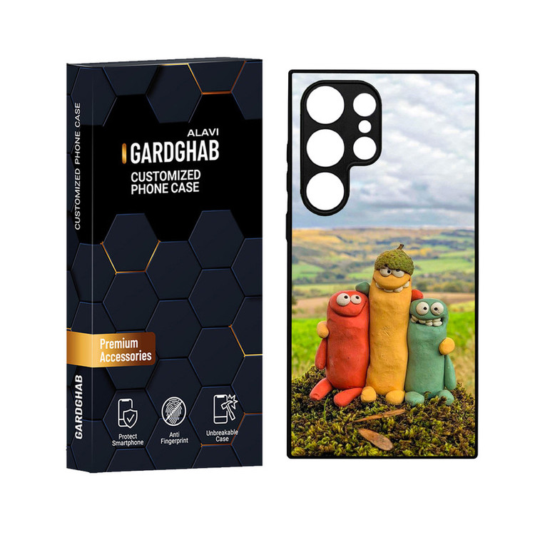 کاور گارد قاب علوی مدل دور ژله ای مناسب برای گوشی موبایل سامسونگ Galaxy S24 Ultra