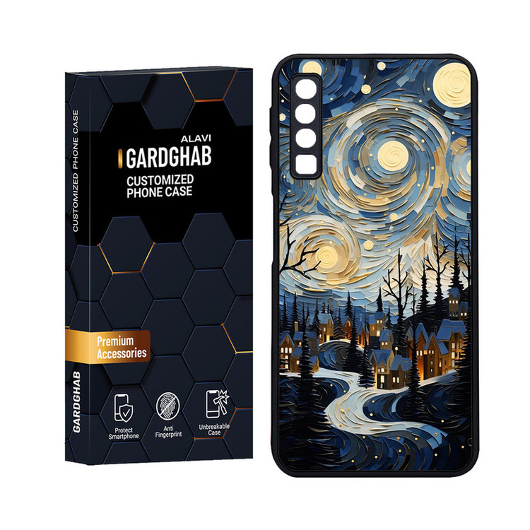 کاور گارد قاب علوی مدل ML مناسب برای گوشی موبایل سامسونگ Galaxy A7 2018