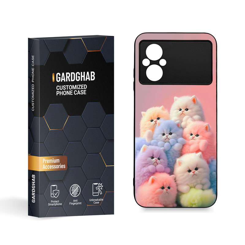 کاور گارد قاب مدل فانتزی مناسب برای گوشی موبایل شیائومی Poco M4 5G / M5 4G