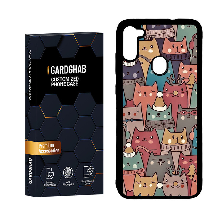 کاور گارد قاب مدل دور ژله ای فانتزی مناسب برای گوشی موبایل سامسونگ Galaxy A11 / M11