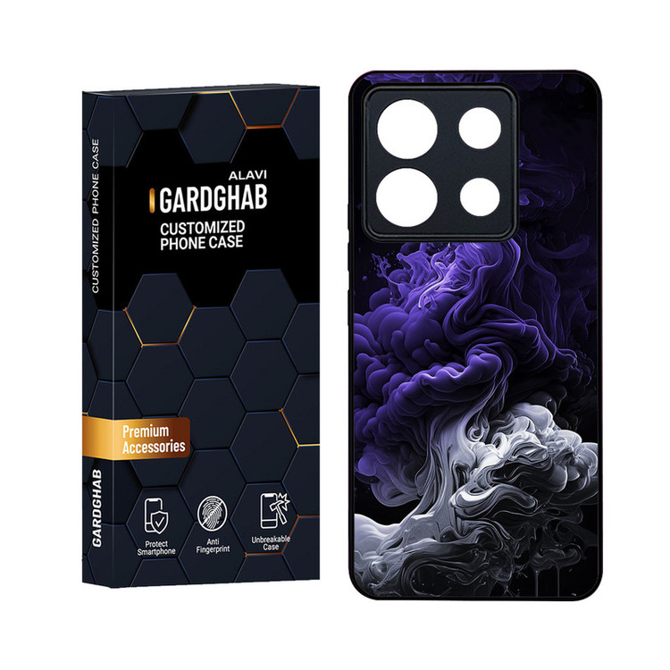 کاور گارد قاب علوی مدل Glass مناسب برای گوشی موبایل شیائومی Poco X6