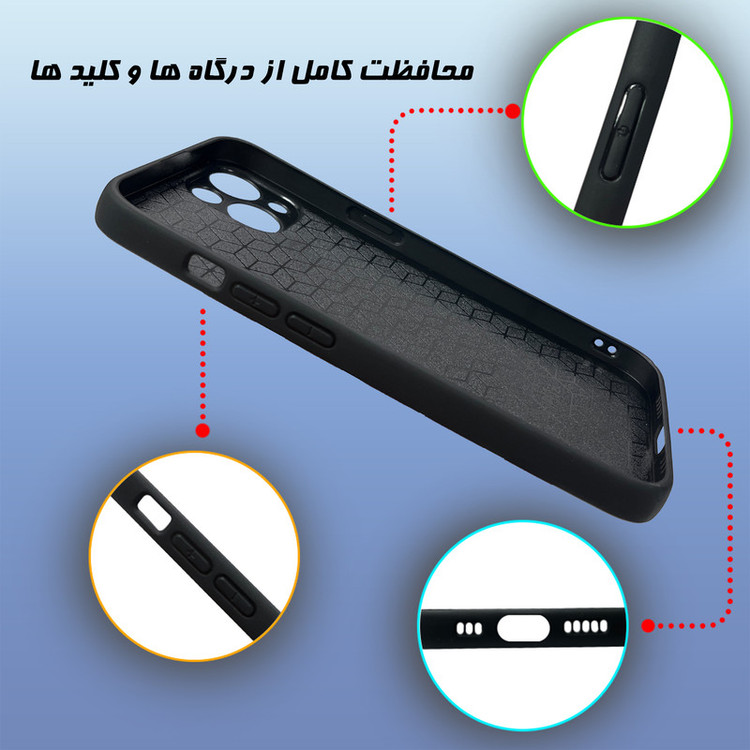 کاور گارد قاب علوی مدل MLG مناسب برای گوشی موبایل اپل iphone 13