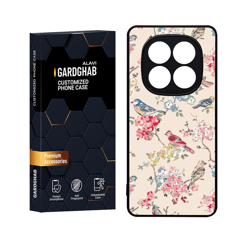 کاور گارد قاب علوی مدل Glass مناسب برای گوشی موبایل شیائومی Redmi Note 14 Pro 5G