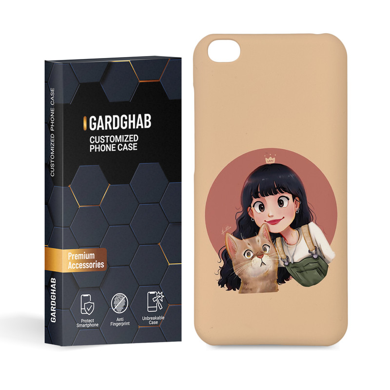 کاور گارد قاب مدل دخترانه مناسب برای گوشی موبایل شیائومی Redmi go