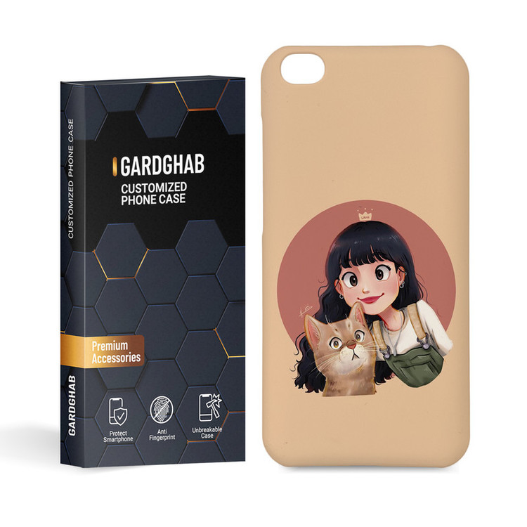 کاور گارد قاب مدل دخترانه مناسب برای گوشی موبایل شیائومی Redmi go