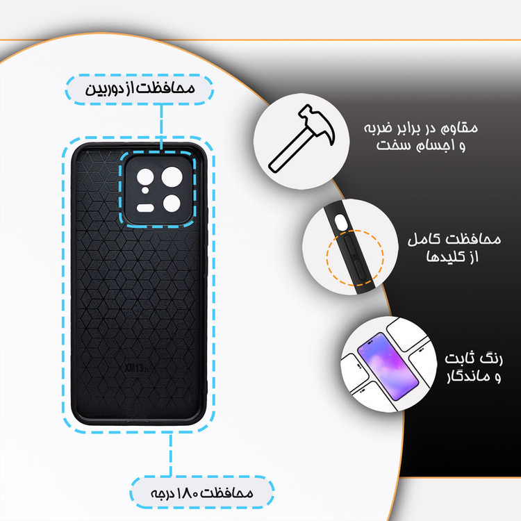 کاور گارد قاب مدل کارتونی مناسب برای گوشی موبایل شیائومی MI 13 5G