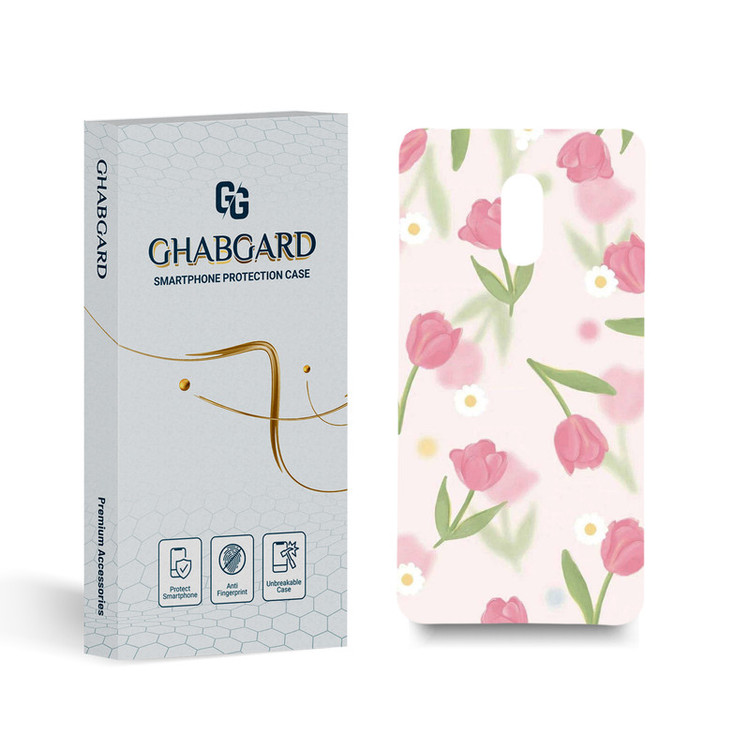 کاور قاب گارد مدل گل مناسب برای گوشی موبایل نوکیا 6