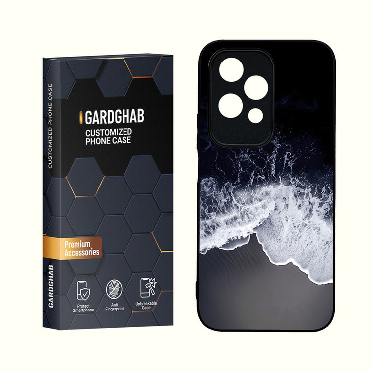 کاور گارد قاب مدل دور ژله ای پشت گلس منظره و طبیعت مناسب برای گوشی انر Honor 200 Lite 5G