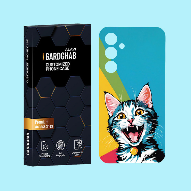 کاور گارد قاب علوی مدل هنری مناسب برای گوشی موبایل سامسونگ Galaxy A55