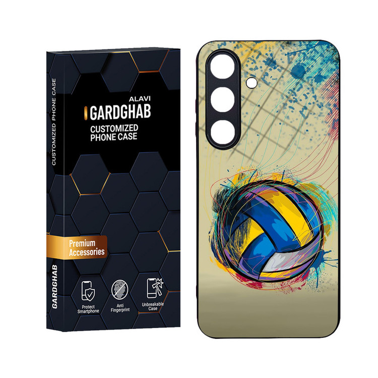 کاور گارد قاب علوی مدل Glass مناسب برای گوشی موبایل سامسونگ Galaxy S25