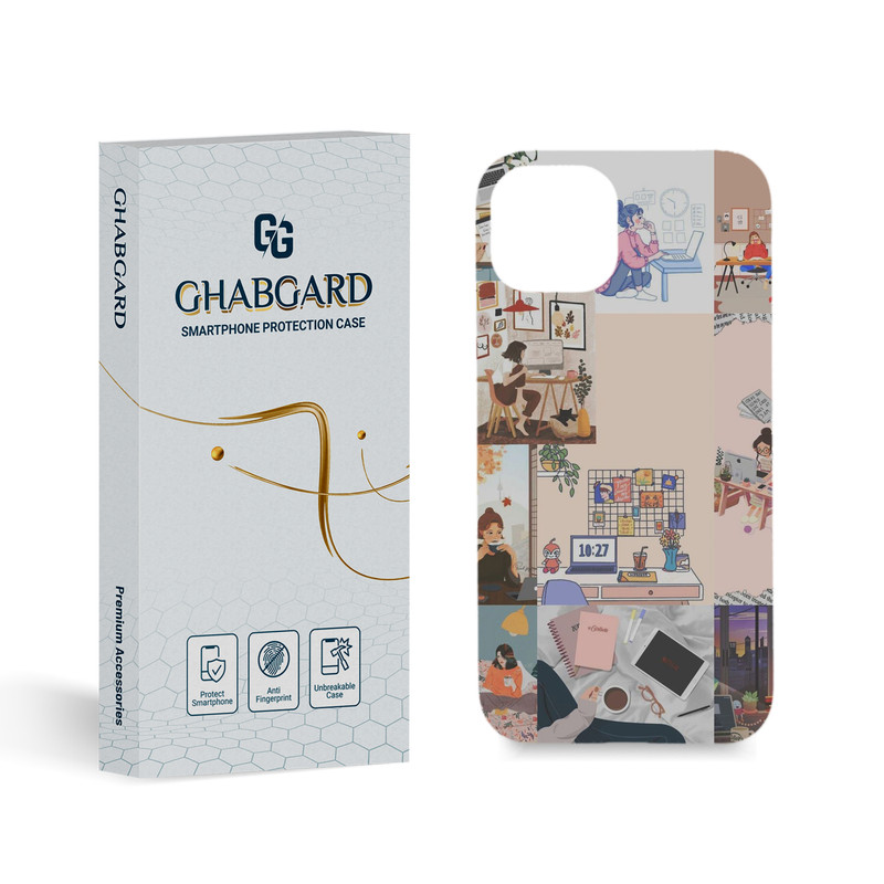 کاور قاب گارد مدل دخترانه مناسب برای گوشی موبایل اپل  iPhone 14