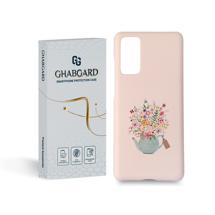 کاور قاب گارد مدل گل مناسب برای گوشی موبایل سامسونگ Galaxy s20 fe