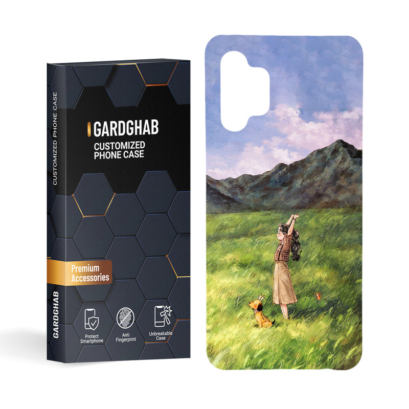 کاور گارد قاب مدل دخترانه مناسب برای گوشی موبایل سامسونگ Galaxy A32 5G / M32 5G