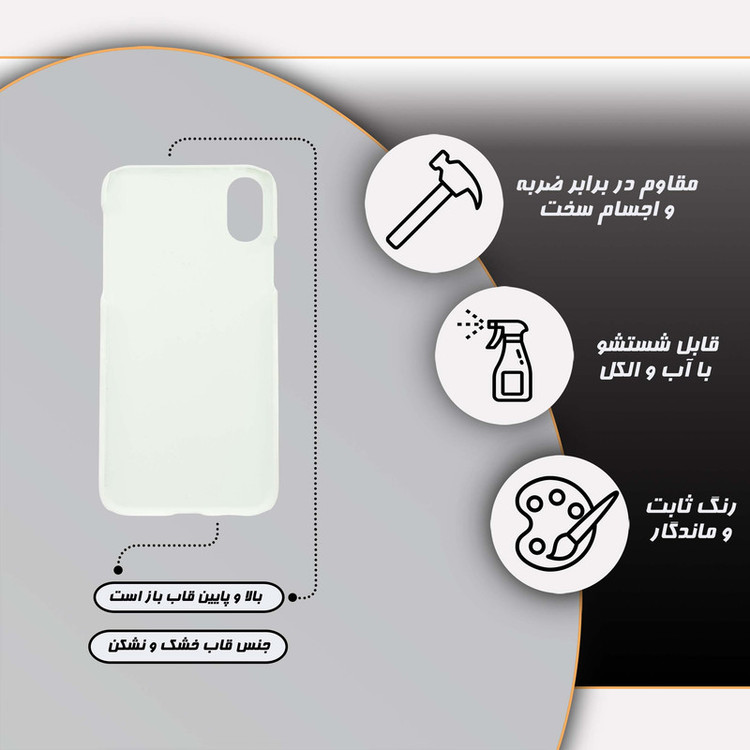 کاور گارد قاب مدل فانتزی مناسب برای گوشی موبایل اپل iPhone X / Xs
