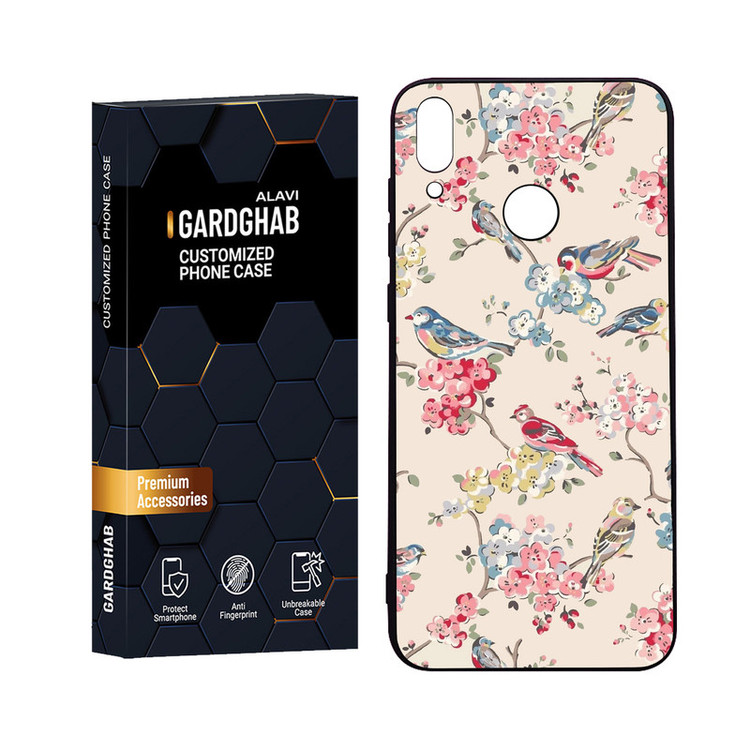 کاور گارد قاب علوی مدل Glass مناسب برای گوشی موبایل آنر 8C
