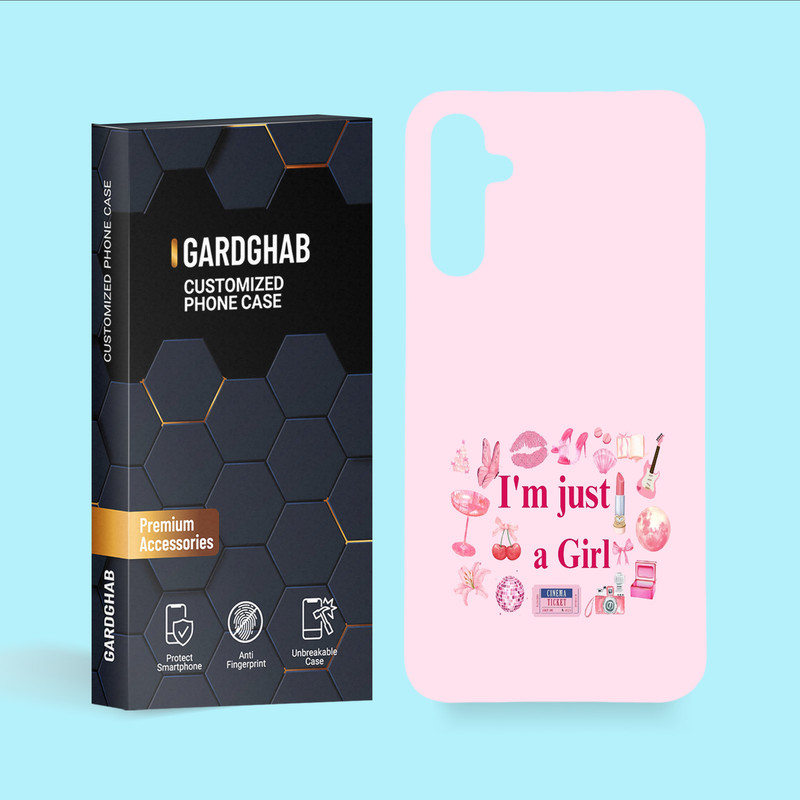 کاور گارد قاب مدل دخترانه مناسب برای گوشی موبایل سامسونگ Galaxy A34