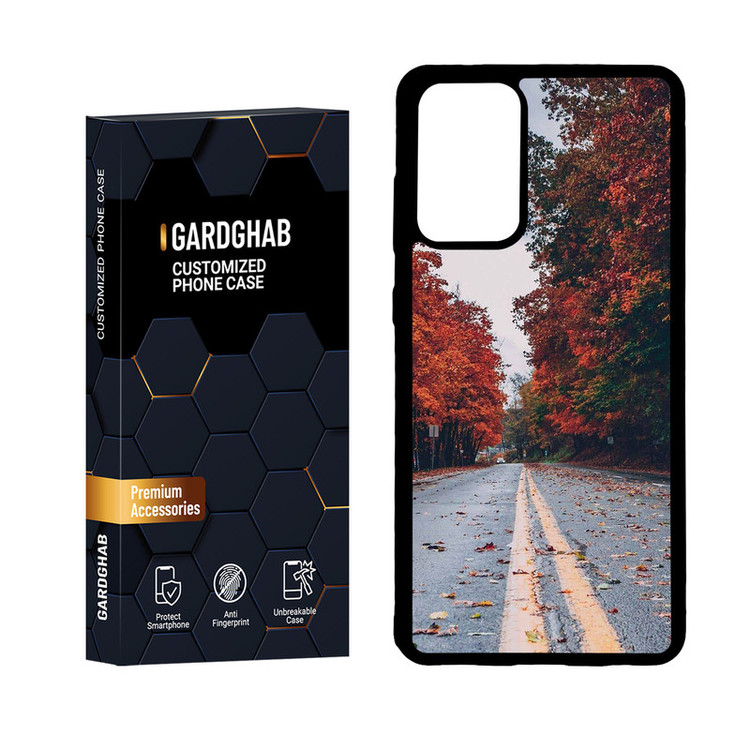 کاور گاردقاب مدل دور ژله ای منظره و طبیعت مناسب برای گوشی موبایل سامسونگ Galaxy A72