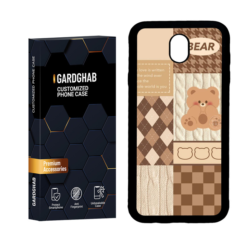 کاور گارد قاب مدل دور ژله ای فانتزی مناسب برای گوشی موبایل سامسونگ Galaxy J7 Pro