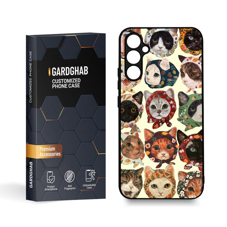 کاور گارد قاب مدل دورژله ای فانتزی مناسب برای گوشی موبایل سامسونگ Galaxy A34