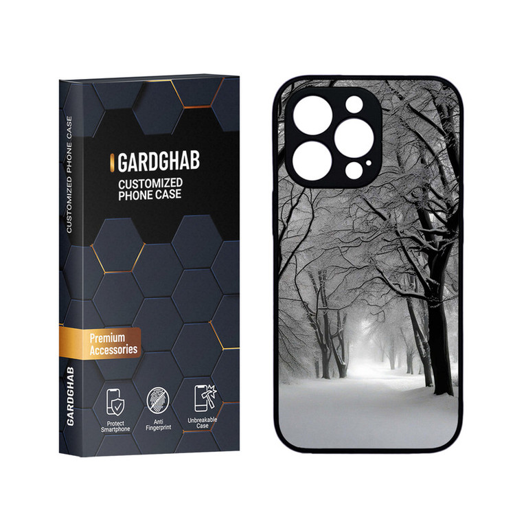 کاور گارد قاب مدل کهکشان و طبیعت مناسب برای گوشی موبایل اپل iPhone 13 Pro