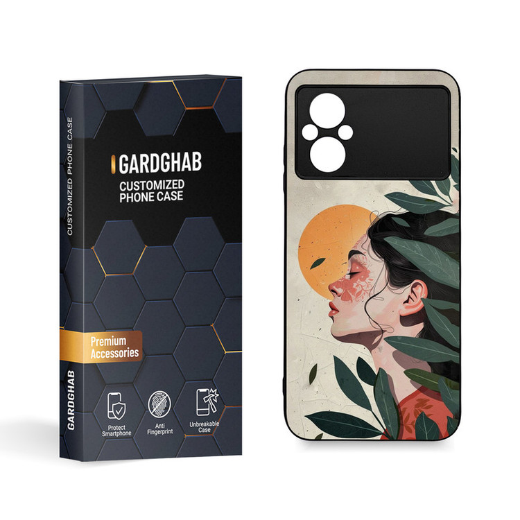 کاور گارد قاب مدل دخترانه مناسب برای گوشی موبایل شیائومی Poco M4 5G / M5 4G