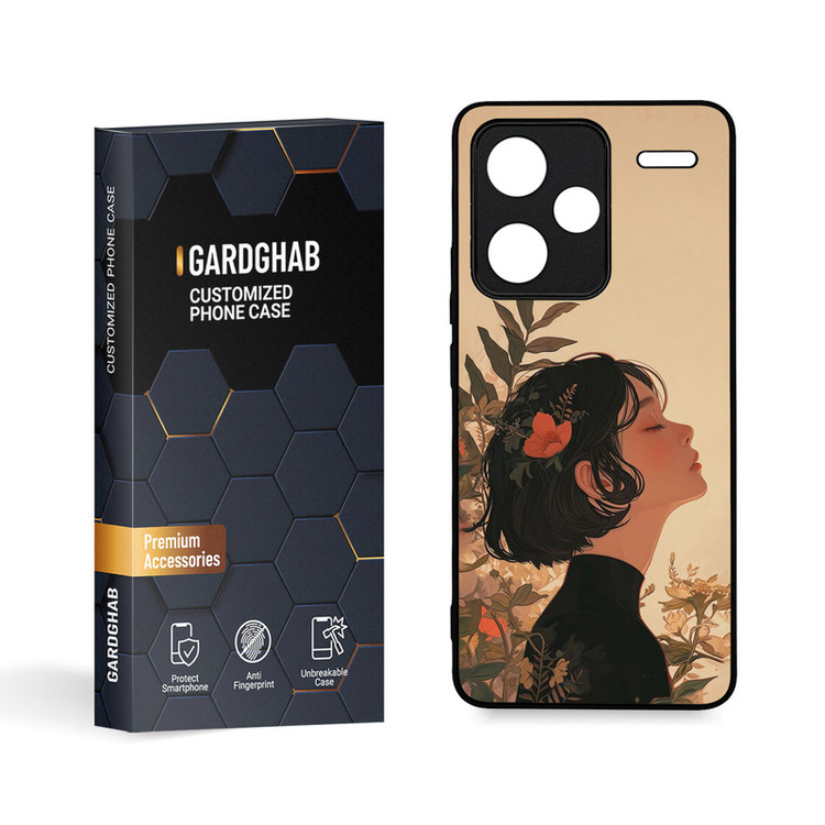 کاور گارد قاب مدل دخترانه مناسب برای گوشی موبایل شیائومی Redmi Note 13 Pro Plus 5G