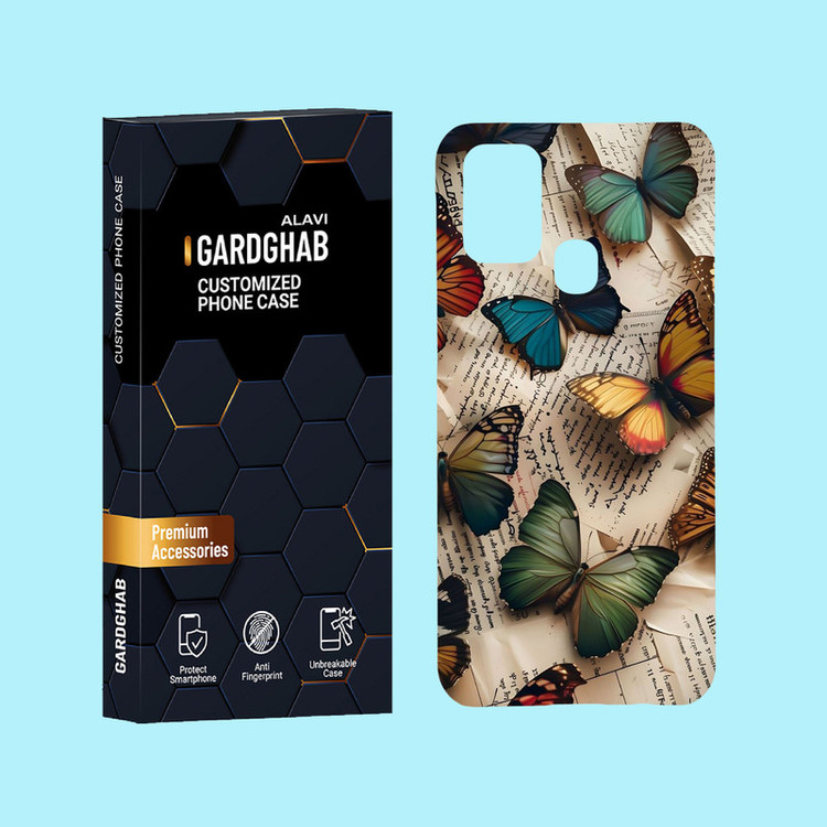کاور گارد قاب علوی مدل هنری مناسب برای گوشی موبایل سامسونگ Galaxy M31