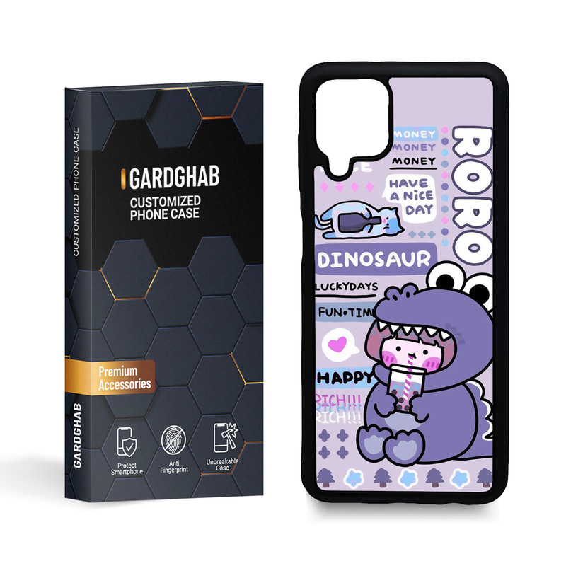 کاور گارد قاب مدل دخترانه مناسب برای گوشی موبایل سامسونگ galaxy A12