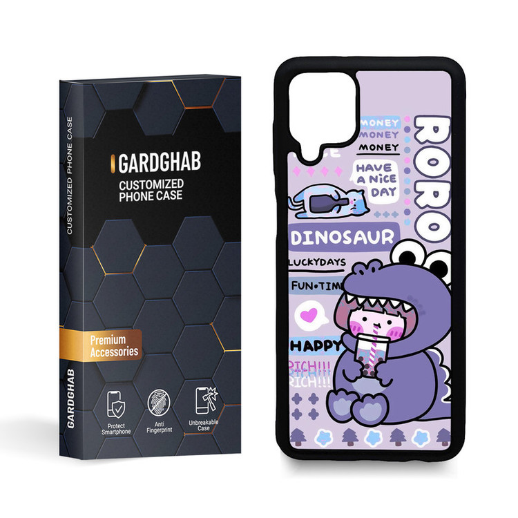 کاور گارد قاب مدل دخترانه مناسب برای گوشی موبایل سامسونگ galaxy A12