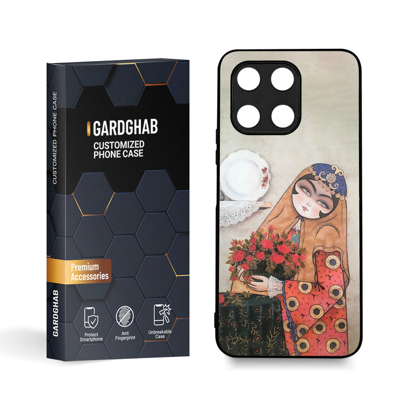 کاور گارد قاب مدل دخترانه مناسب برای گوشی موبایل آنر X6A