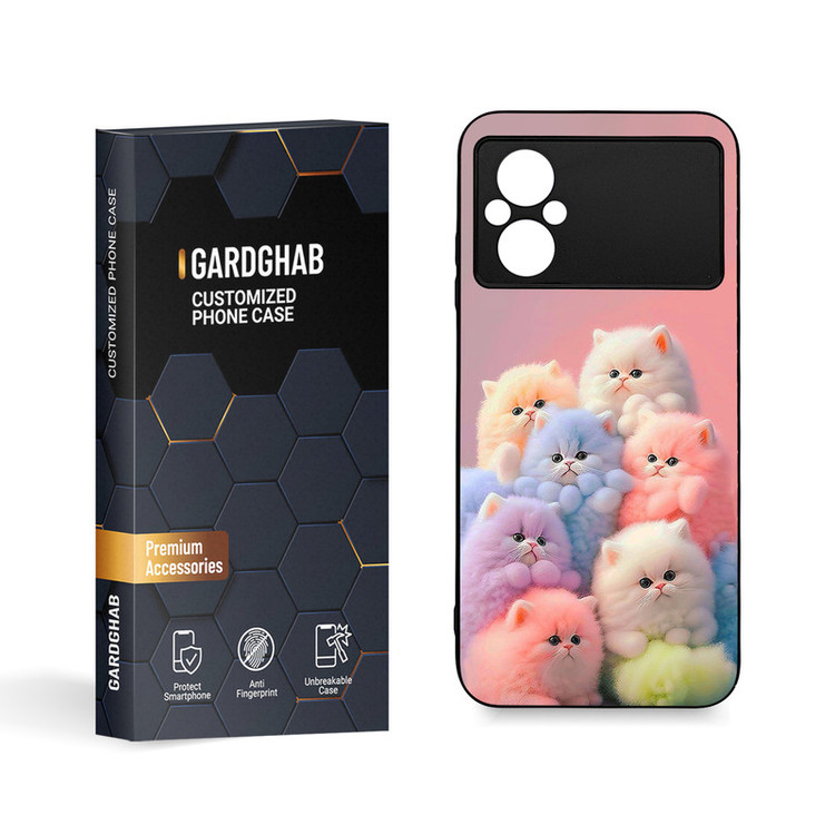 کاور گارد قاب مدل فانتزی مناسب برای گوشی موبایل شیائومی Poco M4 5G / M5 4G