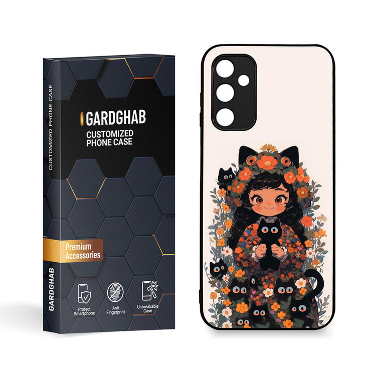 کاور گارد قاب مدل دخترانه مناسب برای گوشی موبایل سامسونگ Galaxy A14