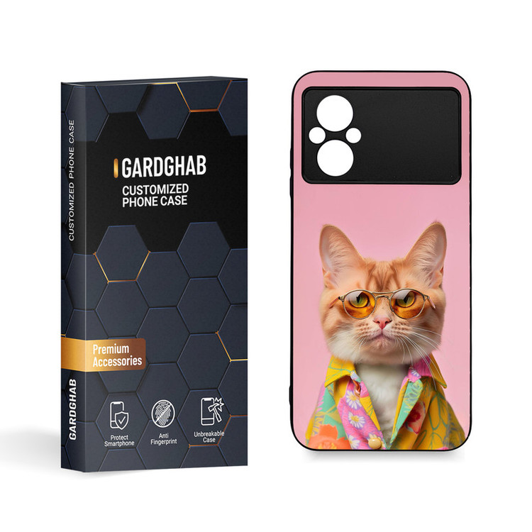 کاور گارد قاب مدل فانتزی مناسب برای گوشی موبایل شیائومی Poco M4 5G / M5 4G