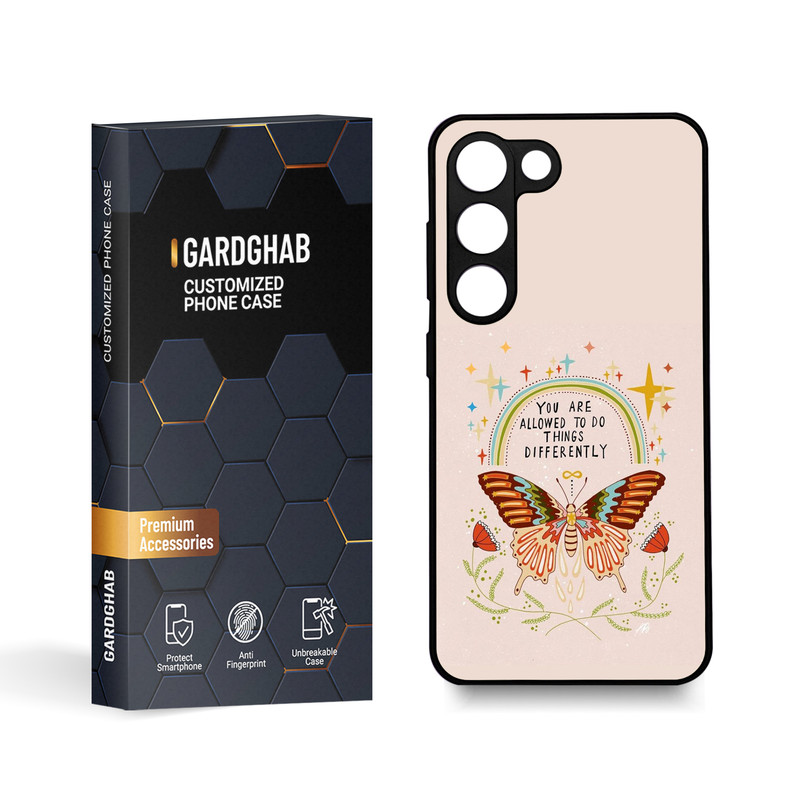 کاور گارد قاب مدل دخترانه مناسب برای گوشی موبایل سامسونگ Galaxy S23