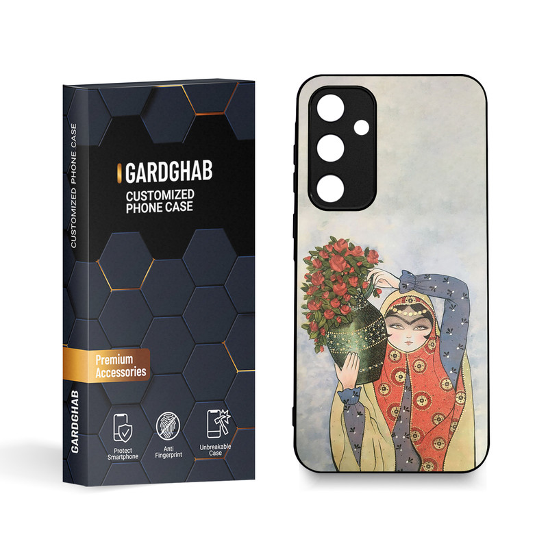کاور گارد قاب مدل دخترانه مناسب برای گوشی موبایل سامسونگ Galaxy A35