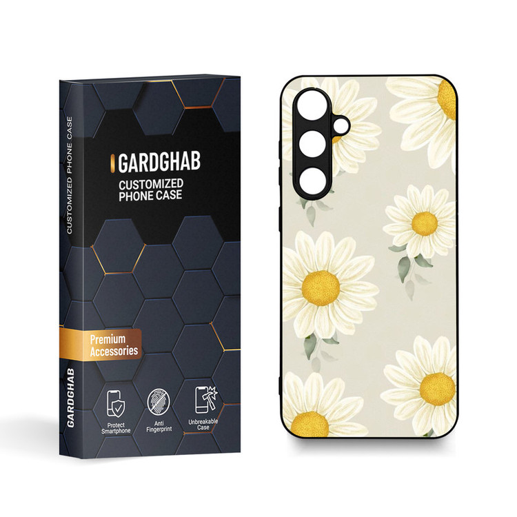 کاور گارد قاب طرح گل مناسب برای گوشی موبایل سامسونگ Galaxy S23 FE