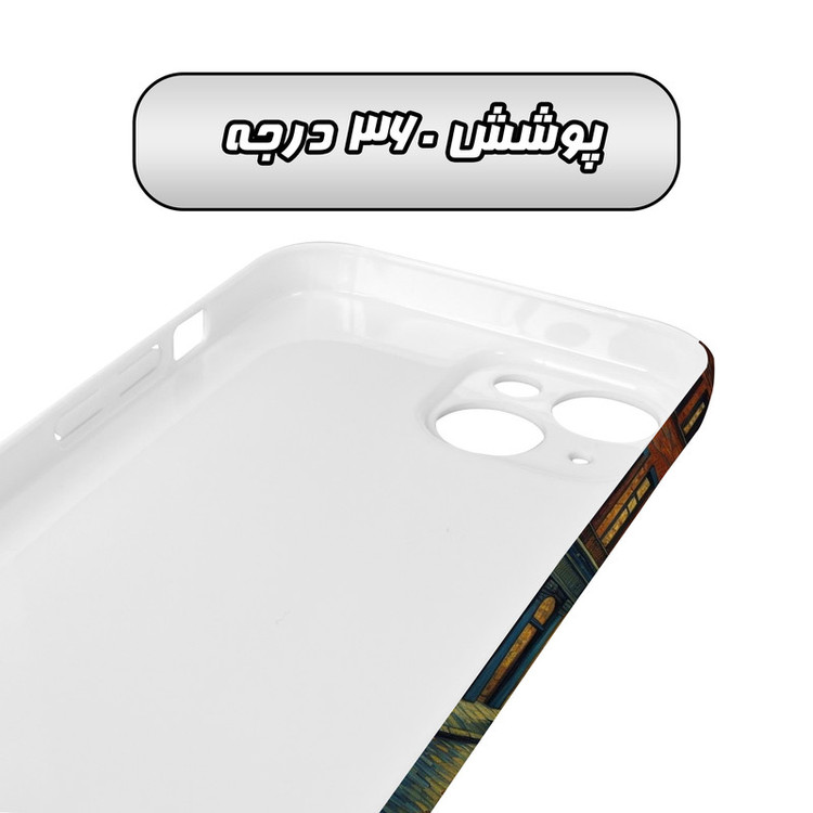 کاور گاردقاب مدل هنری مناسب برای گوشی موبایل اپل iPhone15 plus