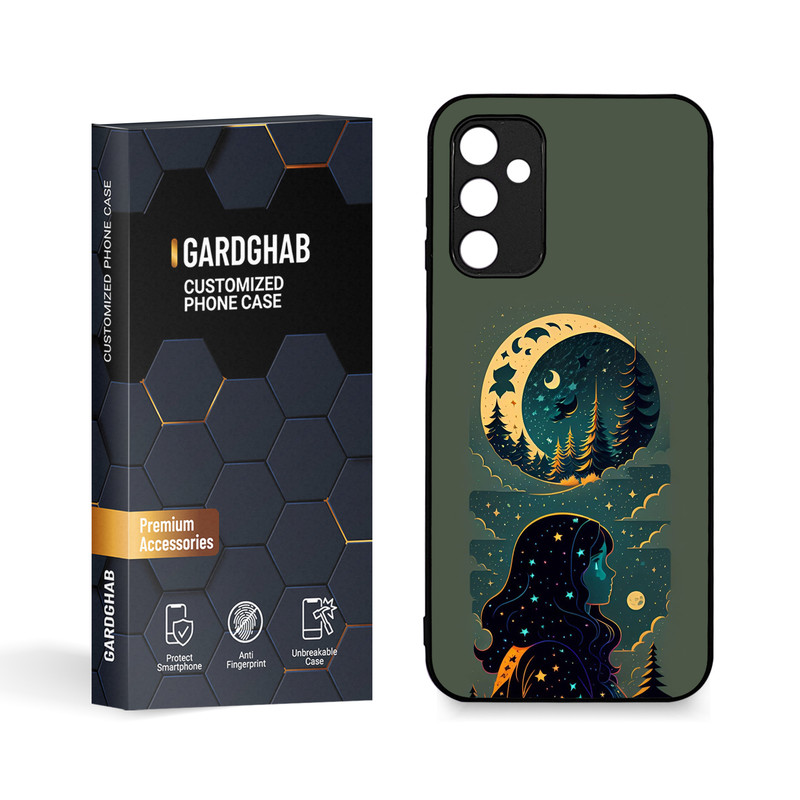 کاور گارد قاب مدل دخترانه مناسب برای گوشی موبایل سامسونگ Galaxy A14
