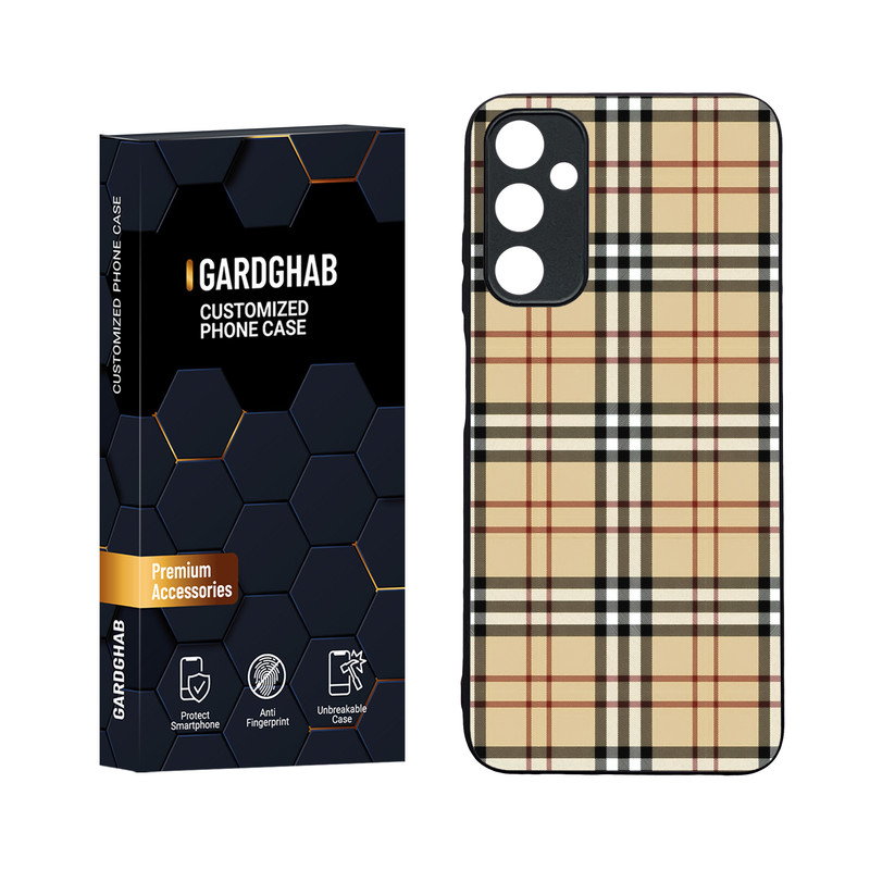 کاور گارد قاب مدل دورژله ای پشت گلس ساده مناسب برای گوشی موبایل سامسونگ Galaxy A05s