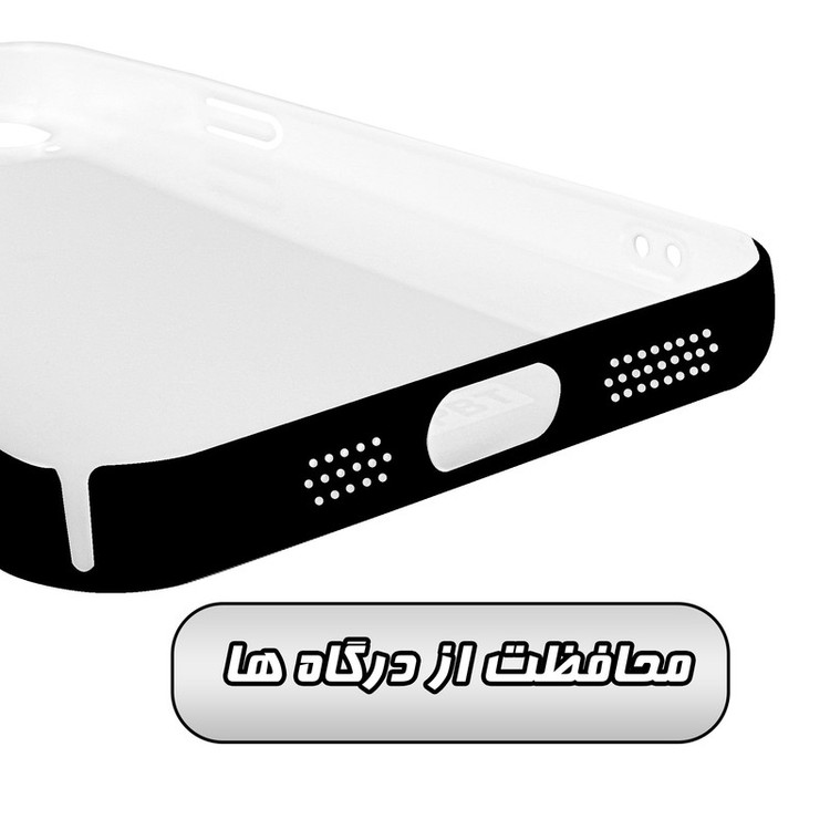 کاور گاردقاب مدل ساده مناسب برای گوشی موبایل اپل iphone15