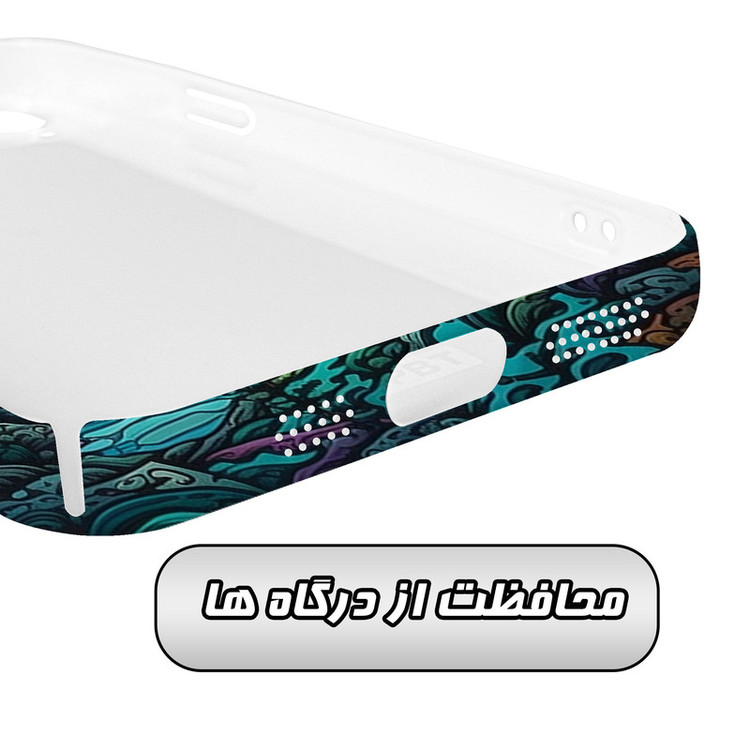 کاور گارد قاب مدل هنری مناسب برای گوشی موبایل اپل iPhone 14 Plus