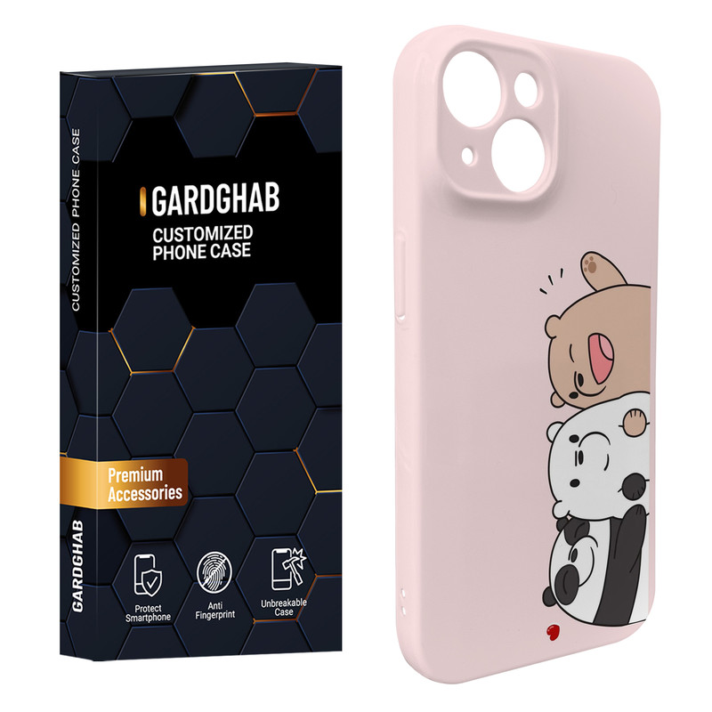 کاور گاردقاب مدل فانتزی مناسب برای گوشی موبایل اپل iPhone15 plus