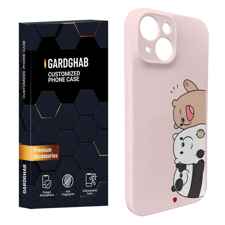 کاور گاردقاب مدل فانتزی مناسب برای گوشی موبایل اپل iPhone15 plus