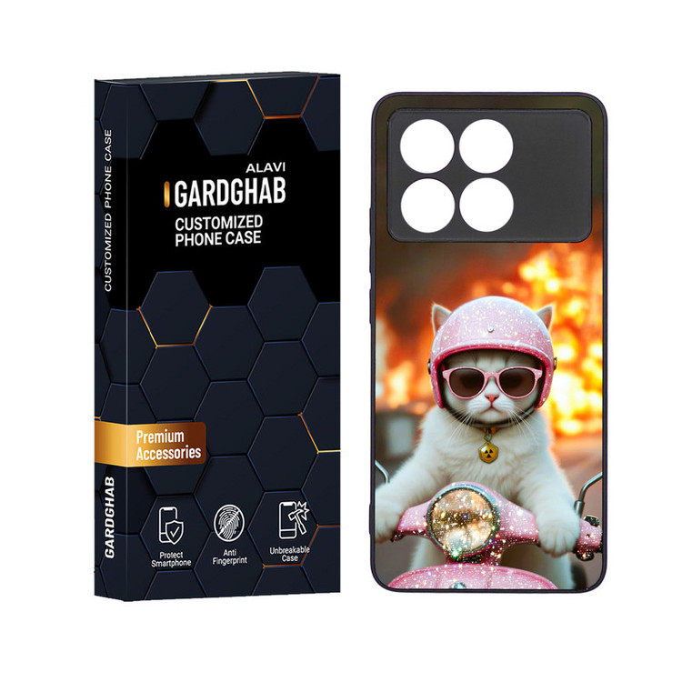 کاور گارد قاب علوی مدل دور ژله ای مناسب برای گوشی موبایل شیائومی Poco X6 Pro