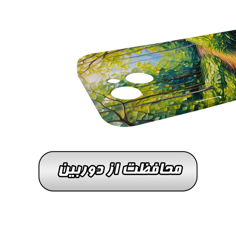 کاور گاردقاب مدل هنری مناسب برای گوشی موبایل اپل iPhone15 plus