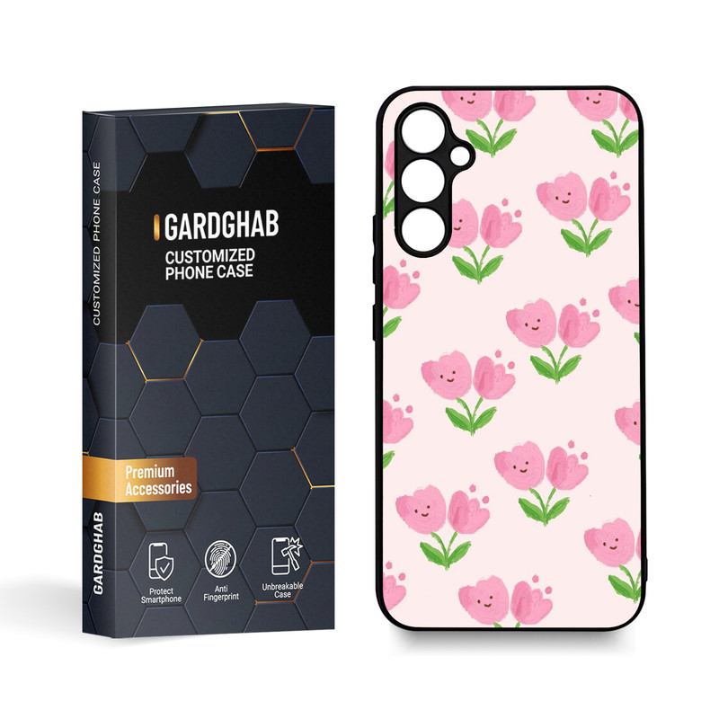 کاور گارد قاب مدل دورژله ای دخترانه مناسب برای گوشی موبایل سامسونگ Galaxy A34