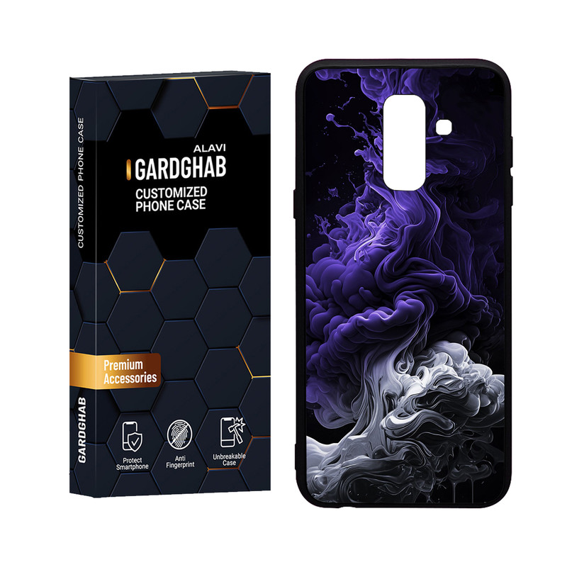 کاور گارد قاب علوی مدل Glass مناسب برای گوشی موبایل سامسونگ Galaxy A6 Plus