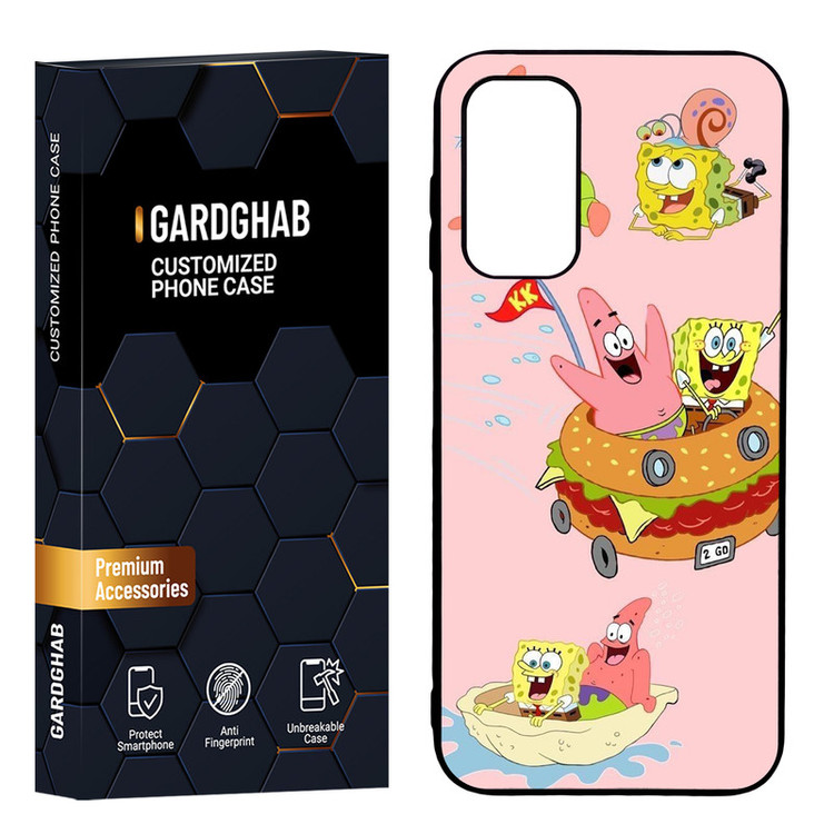 کاور گارد قاب مدل پشت گلس فانتزی مناسب برای گوشی موبایل سامسونگ Galaxy A14