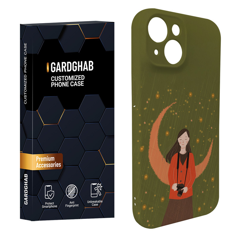 کاور گارد قاب مدل دخترانه مناسب برای گوشی موبایل اپل IPhone 14 Plus