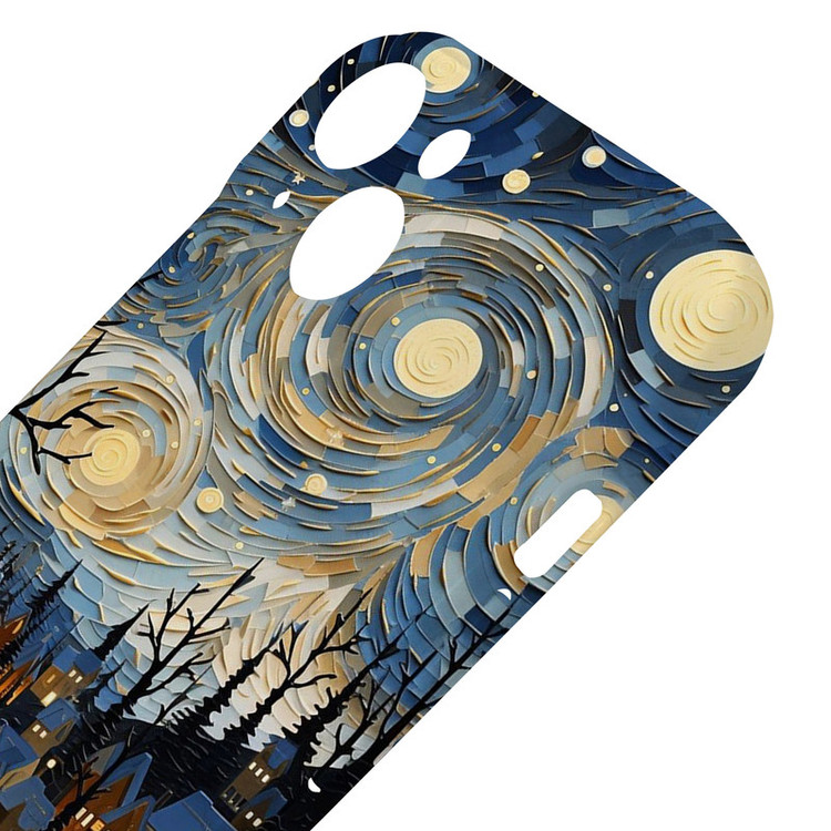 کاور گاردقاب مدل هنری مناسب برای گوشی موبایل اپل iPhone15 plus